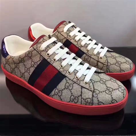 Red Gucci Shoes for Men 